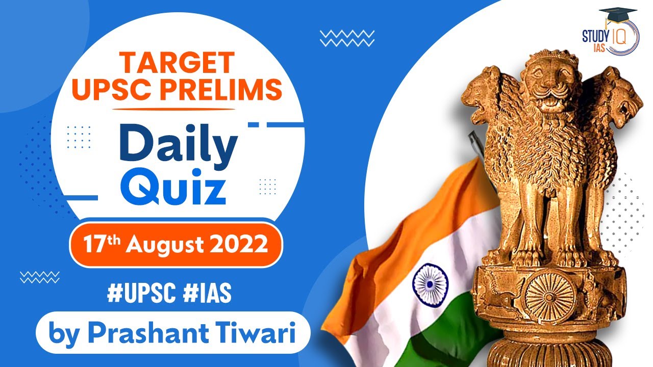 UPSC 2023 Daily quiz