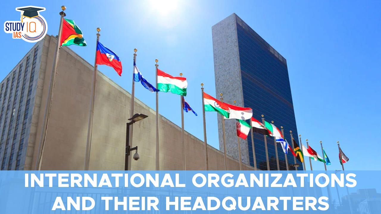 International Organizations and their Headquarters