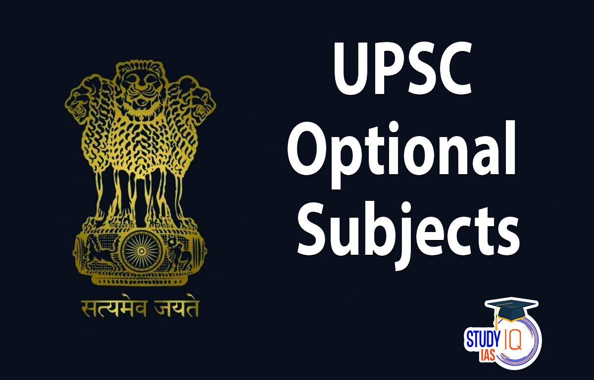 UPSC Optional Subjects