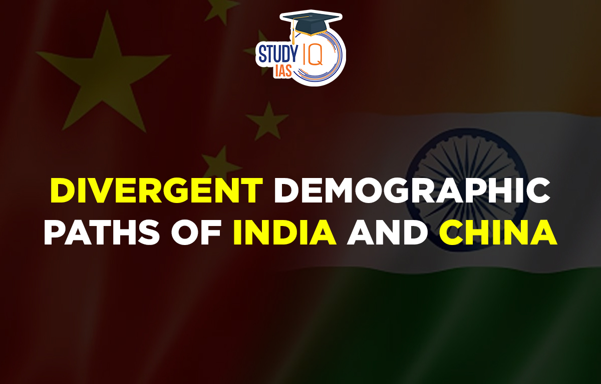 Divergent Demographic Paths of India and China