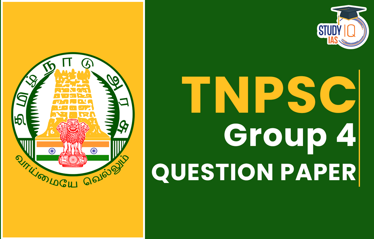 TNPSC Group 4 Question Paper