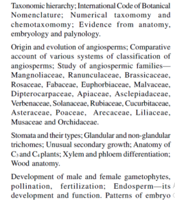 UPSC Botany Syllabus For IAS Mains 2023, Download Paper 1 & 2 PDF_5.1