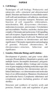 UPSC Botany Syllabus For IAS Mains 2023, Download Paper 1 & 2 PDF_7.1