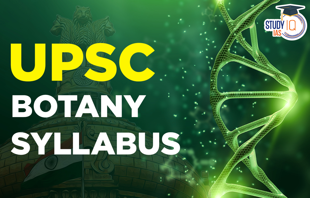 UPSC Botany Syllabus