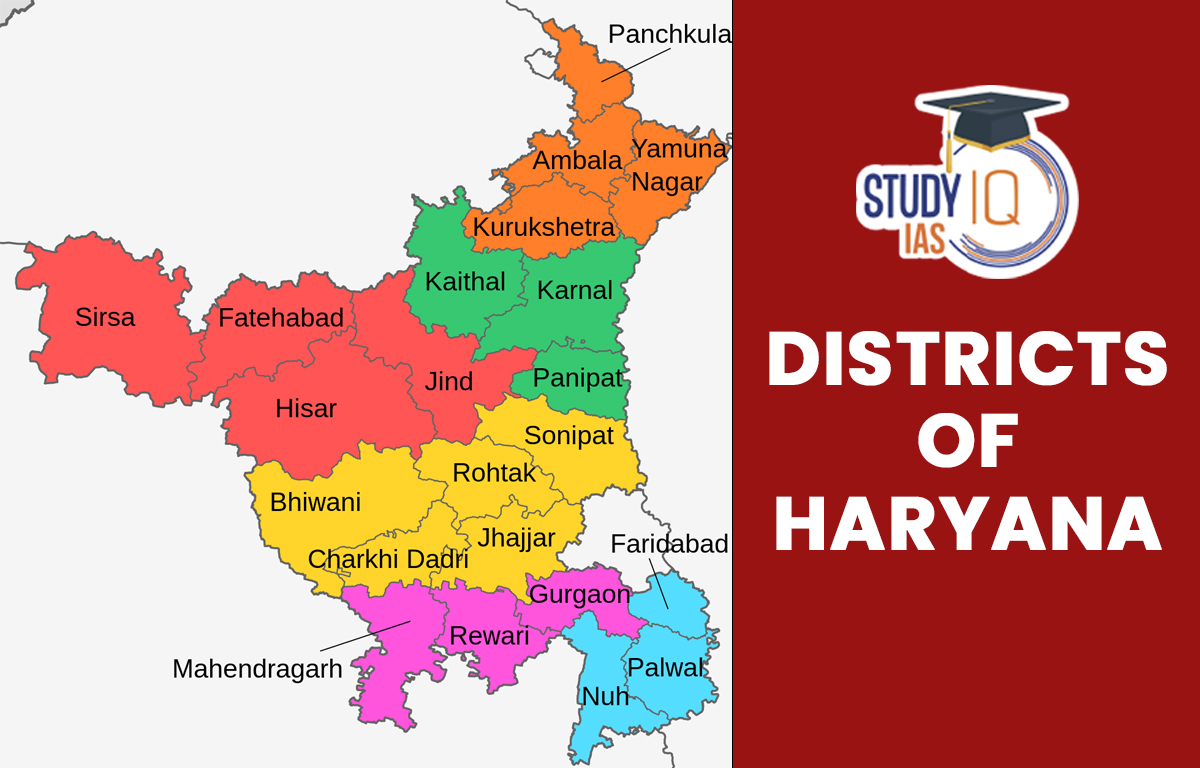 Districts of Haryana