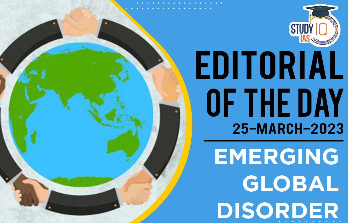 Emerging Global Disorder