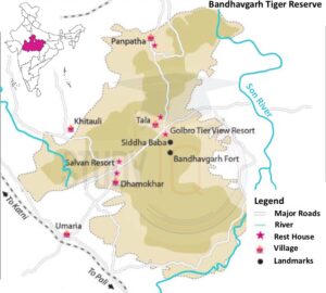 Bandhavgarh tiger reserve