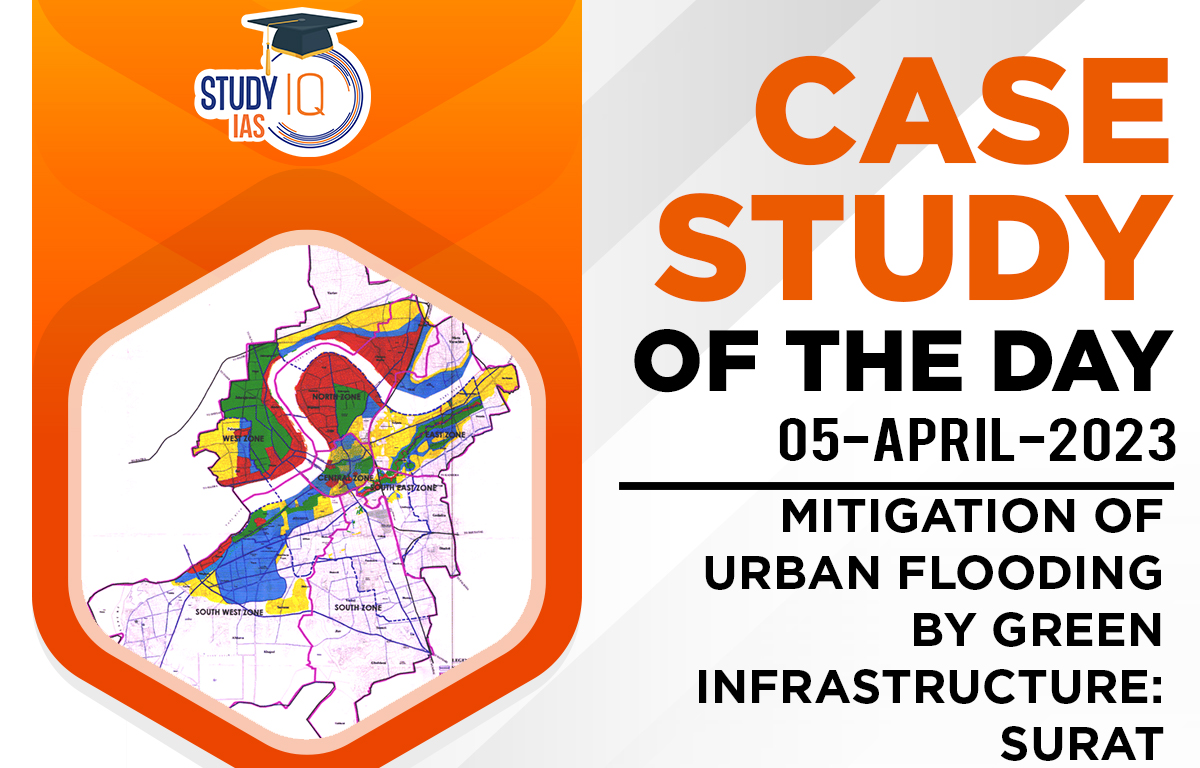 Mitigation of urban flooding by Green infrastructure Surat