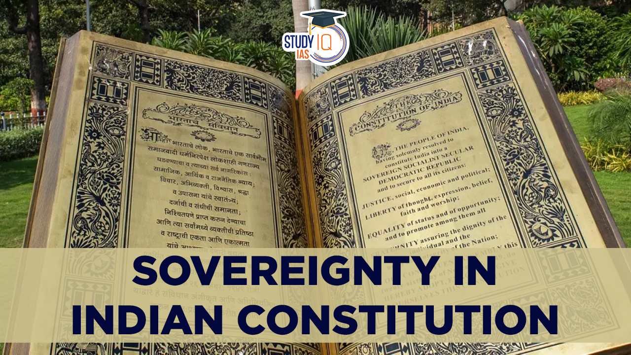 Sovereignty in Indian Constitution