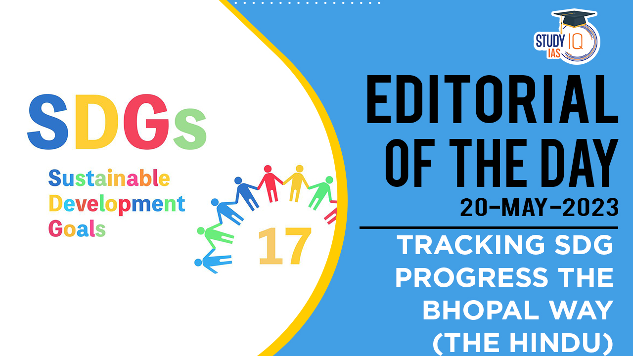 Tracking SDG Progress the Bhopal Way