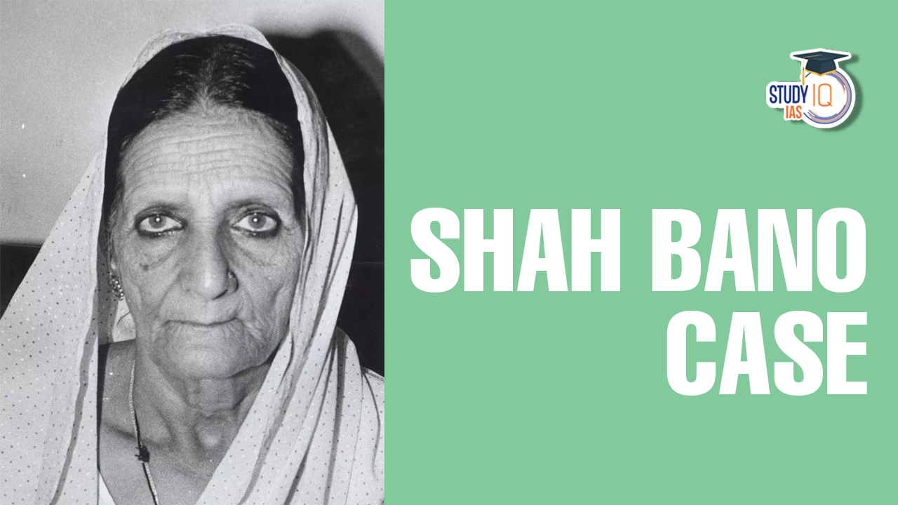 Shah Bano Case