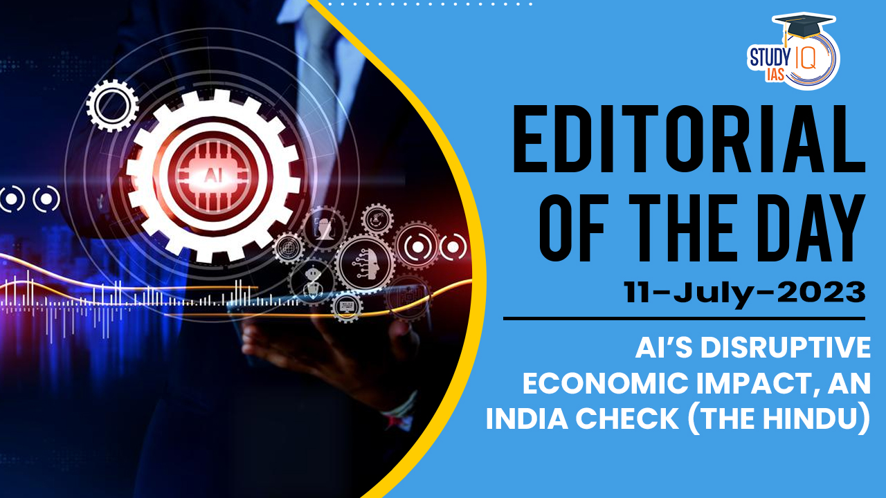 AI’s disruptive economic impact, an India check