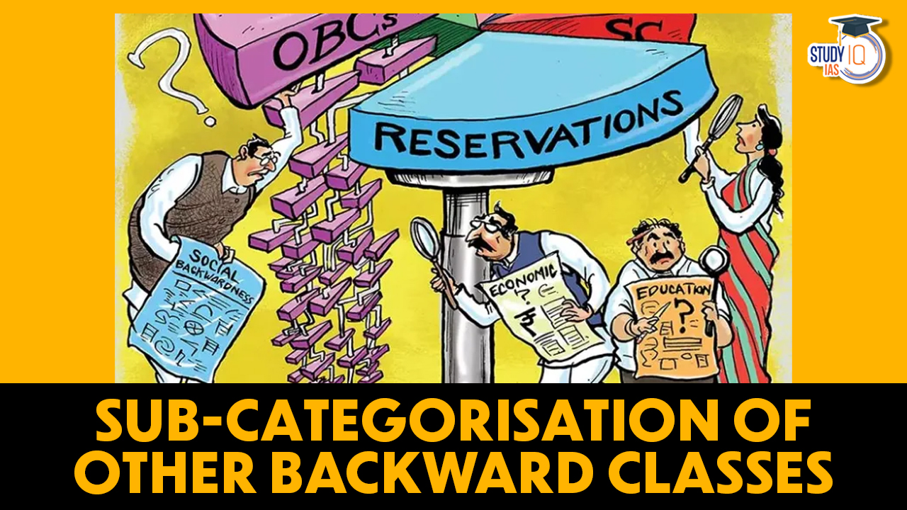 Sub-categorisation of Other Backward Classes