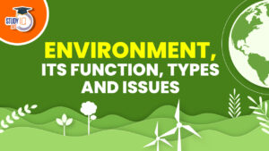 Environment, Meaning, Functions, Types and Issues