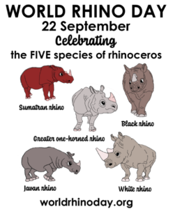 World rhino day