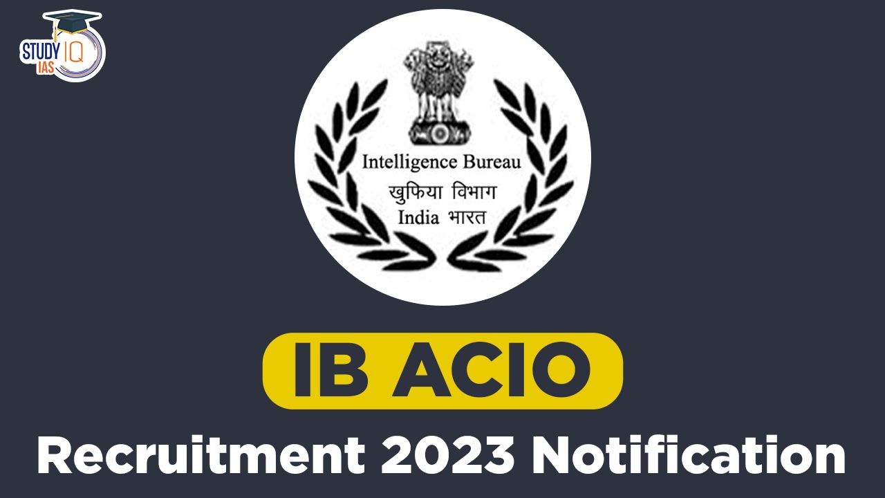 ib acio recruitment 2023