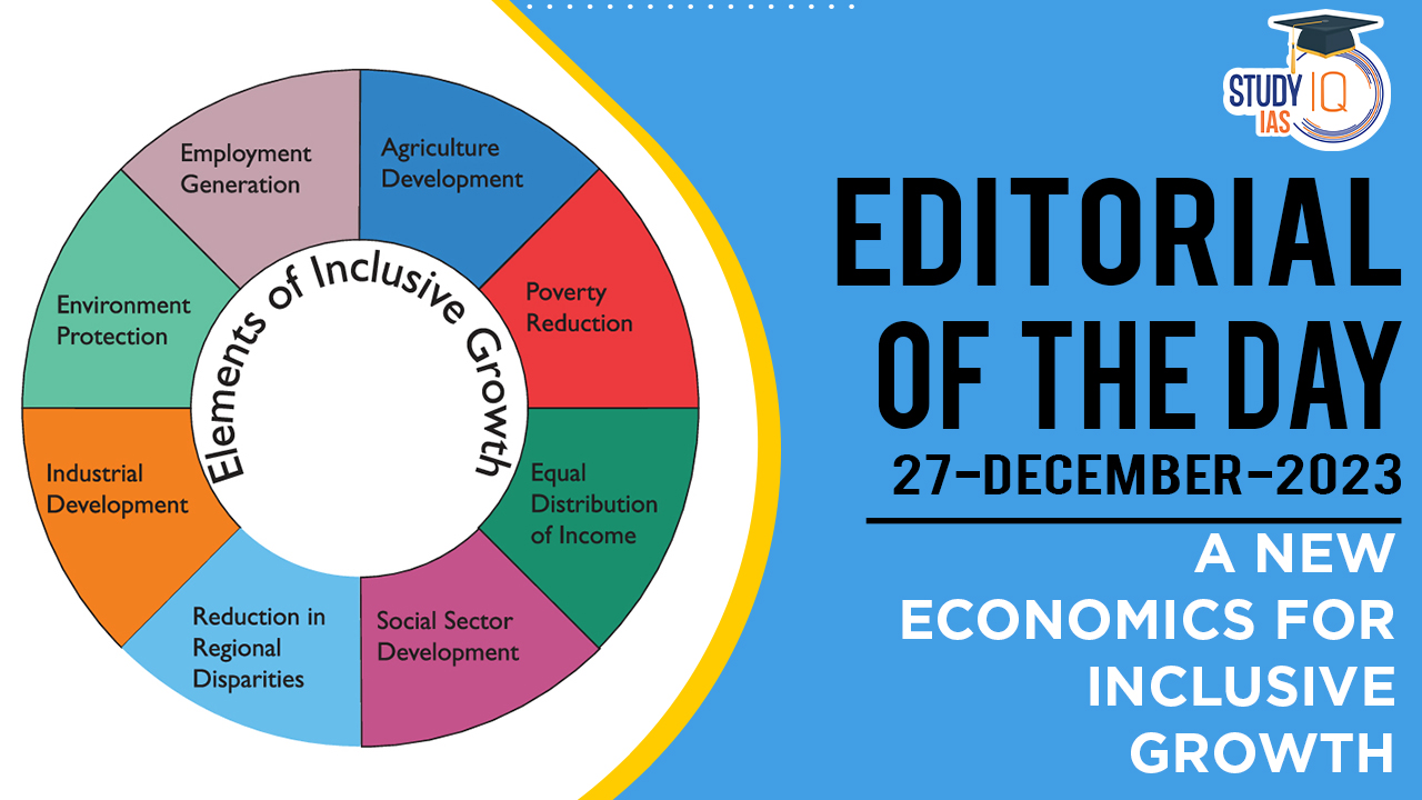 A new economics for inclusive growth