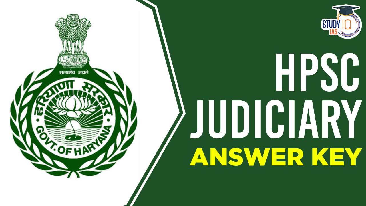 HPSC Judiciary Answer Key 2024, Prelims Download PDF Here