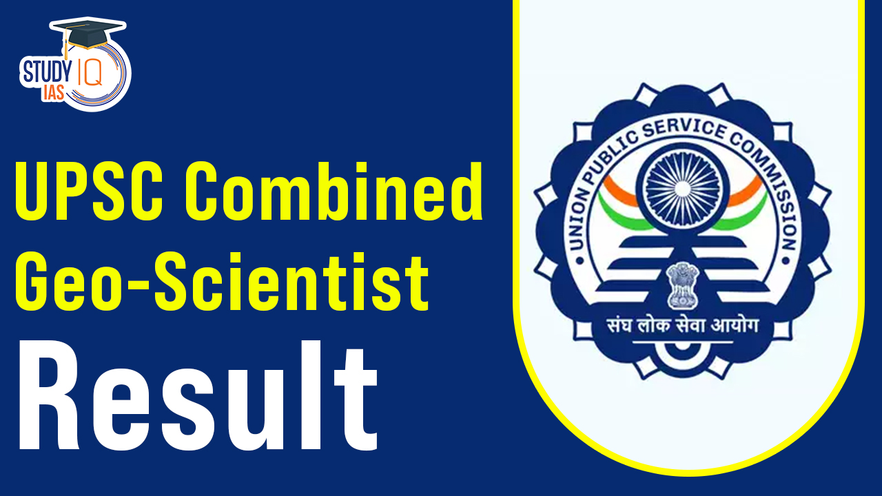 UPSC Combined Geo Scientist Result 2024, Check Out PDF