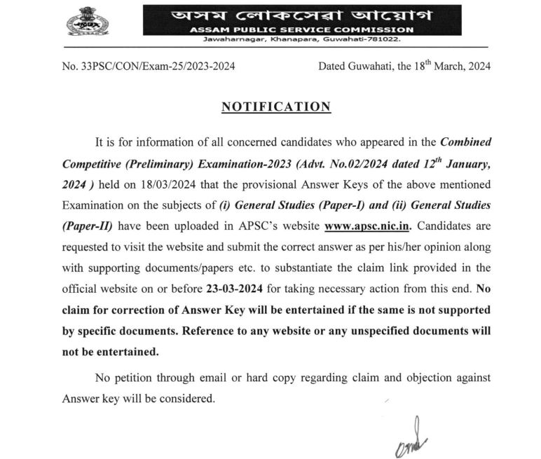 APSC Question Paper 2024, Download Prelims Question Paper_4.1