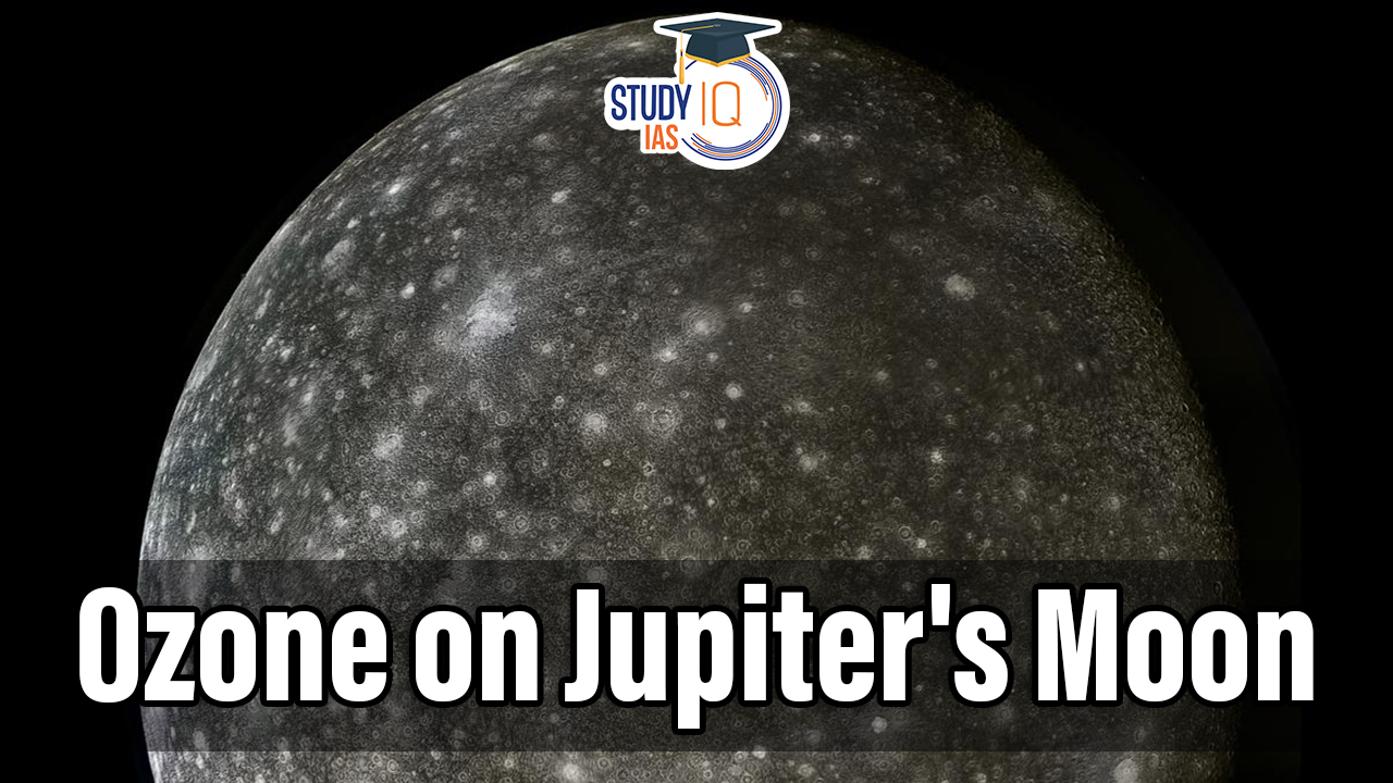 Ozone on Jupiter's Moon