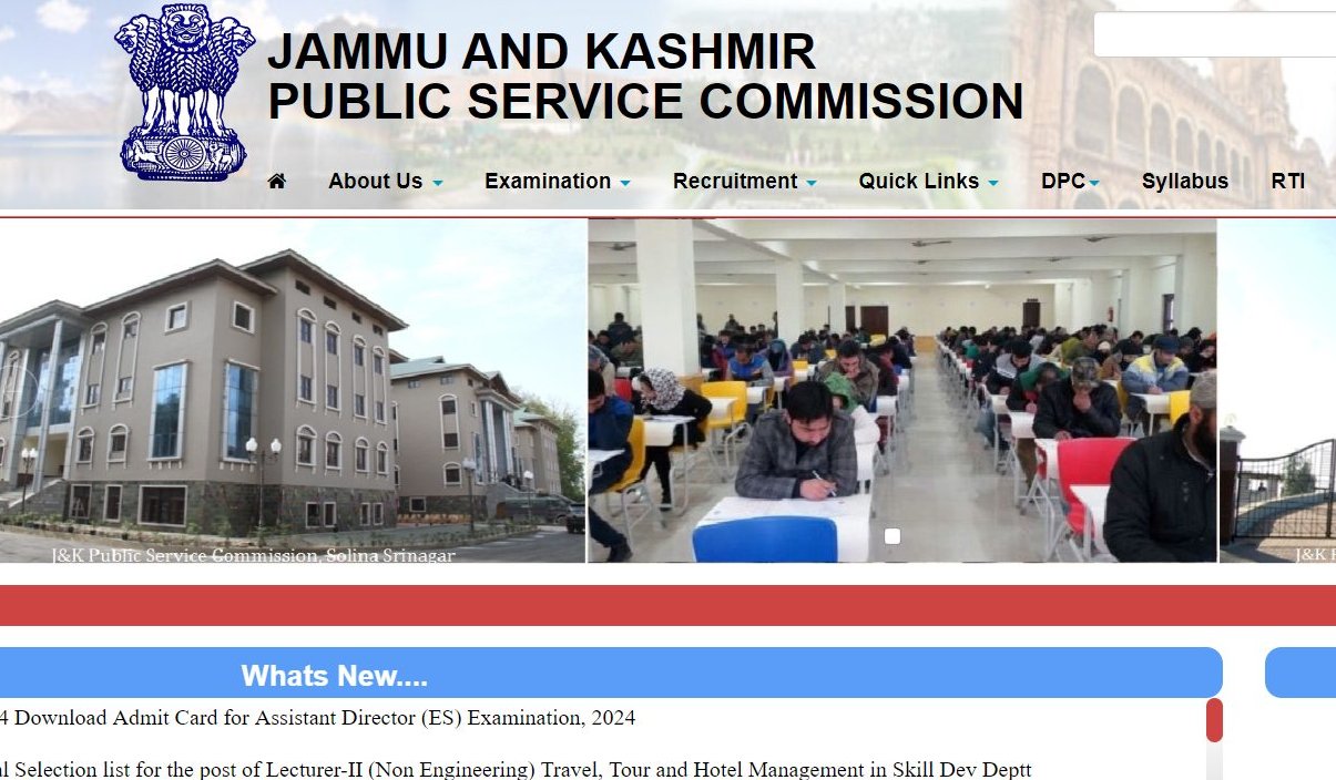 JKPSC KAS Notification 2024 Out at jkpsc.nic.in for 90 Vacancies