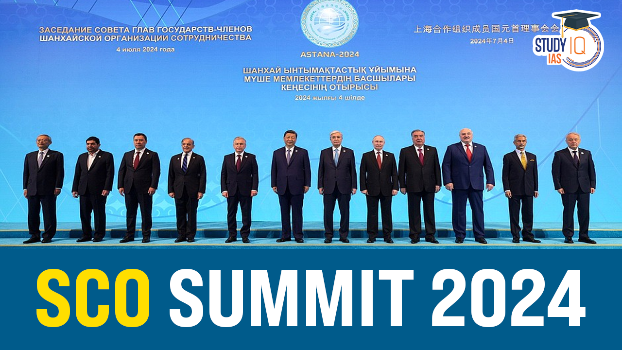 SCO Summit 2024, Highlights, Significance and Implications for India