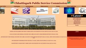 CGPSC State Service 2023 interview schedule Out at psc.cg.gov.in