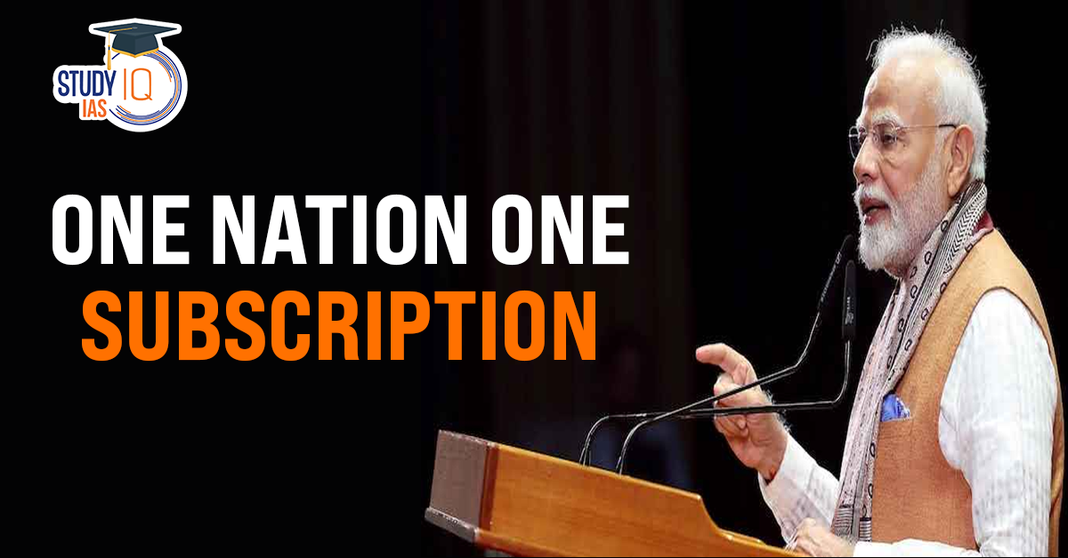 One Nation One Subscription (blog)