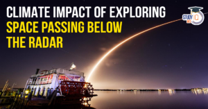 Climate impact of exploring space passing below the radar (blog)