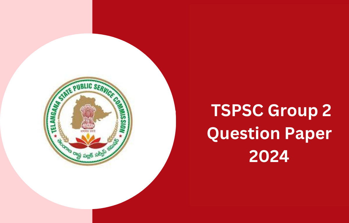 TSPSC Group 2 Question paper 2024