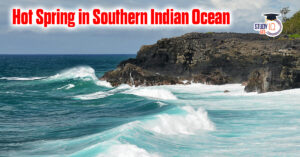 Active Underwater Hot Spring in Southern Indian Ocean