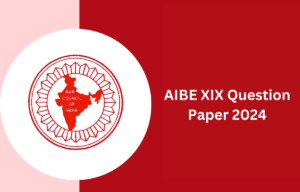 AIBE XIX Question paper 2024