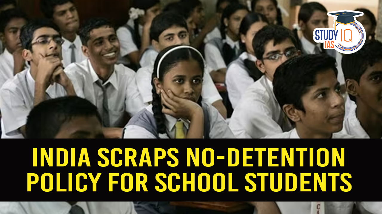 India Scraps No-detention Policy for School Students (blog)