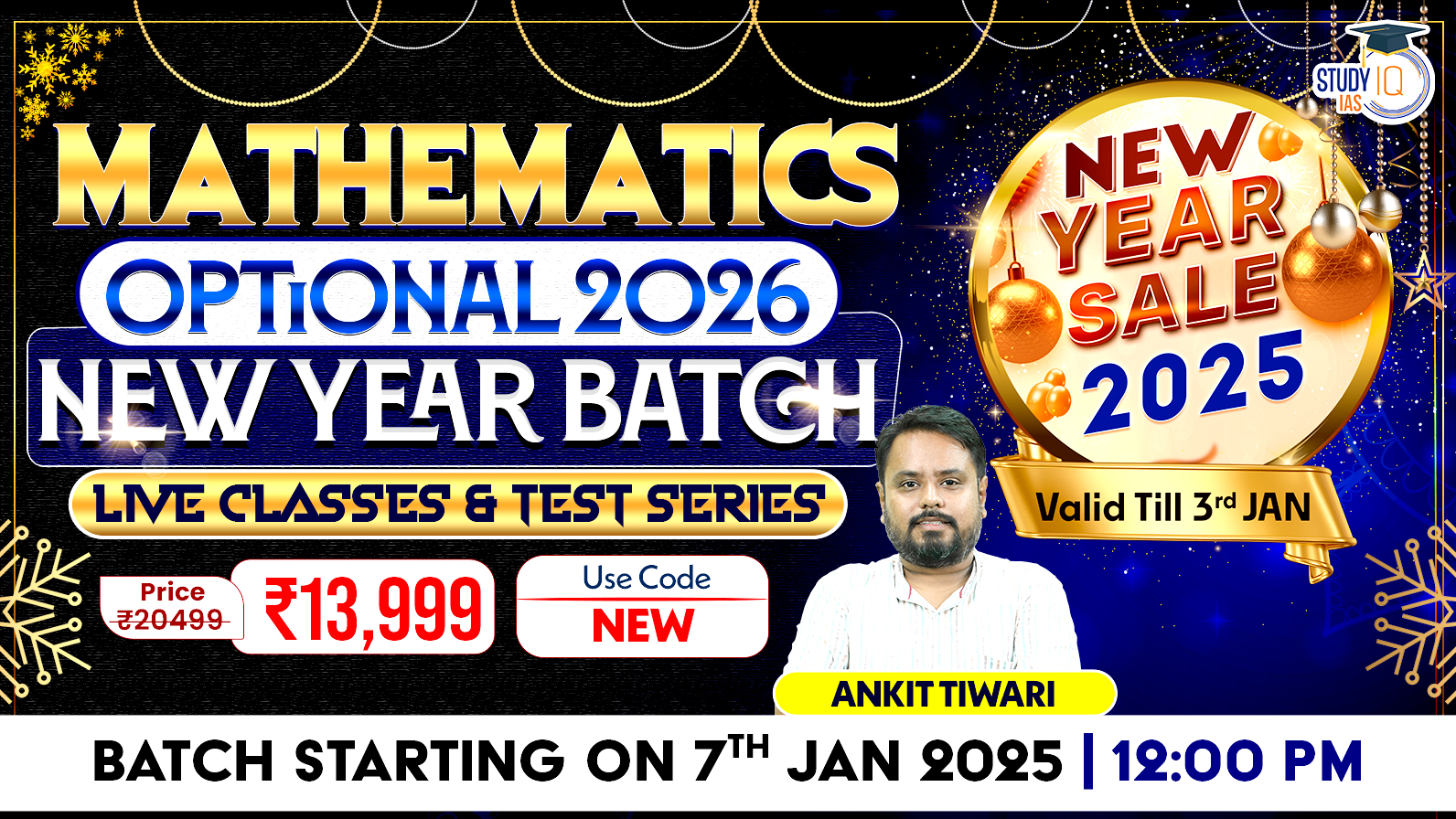 Mathematics Batch