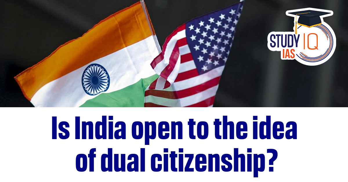 Context ● External Affairs Minister S. Jaishankar has acknowledged challenges in providing dual citizenship but noted ongoing discussions about the issue. ● The government has considered expanding OCI benefits as a way to strengthen ties with the Indian diaspora without granting full dual citizenship. Constitutional Provisions: Articles 5 to 11 ● Article 5: Citizenship at the Commencement of the Constitution ○ People residing in India on 26th January 1950 were granted citizenship if they: ■ Were born in India, or ■ Had either parent born in India, or ■ Resided in India for at least five years immediately before the commencement of the Constitution. ● Article 6: Rights of Citizenship of Certain Persons Who Migrated to India from Pakistan ○ Migrants from Pakistan before 19th July 1948 could acquire Indian citizenship if they: ■ Had been residing in India since their migration, or ■ Registered themselves as citizens after having lived in India for at least six months before registration. ● Article 7: Rights of Citizenship of Certain Migrants to Pakistan ○ Those who migrated to Pakistan after 1st March 1947 but later returned to India under a permit for resettlement could become citizens through registration. ● Article 8: Rights of Citizenship of Indians Living Abroad ○ People of Indian origin residing outside India (in territories where their ancestors were born in India) could register as citizens with Indian diplomatic or consular offices. ● Article 9: No Dual Citizenship ○ Anyone voluntarily acquiring citizenship of another country would lose their Indian citizenship. ● Article 10: Continuance of Rights ○ Provisions of citizenship as provided by law shall continue unless altered by Parliament. ● Article 11: Power of Parliament ○ Empowers Parliament to make laws regarding the acquisition and termination of citizenship. Citizenship Act of 1955 The Citizenship Act of 1955, enacted by Parliament under Article 11, outlines the methods for acquiring and terminating citizenship in India. Modes of Acquiring Citizenship: ● By Birth: Born in India on or after 26th January 1950 but before 1st July 1987 – automatically a citizen. ○ Born between 1st July 1987 and 2nd December 2004 – a citizen if one parent is an Indian citizen. ○ Born on or after 3rd December 2004 – a citizen if one parent is an Indian citizen and the other is not an illegal migrant. ● By Descent: Born outside India to an Indian citizen parent, subject to registration with an Indian consulate within one year. ● By Registration: Granted to persons of Indian origin or those married to Indian citizens after fulfilling residence requirements. ● By Naturalization: Granted to a foreigner who has resided in India for at least 12 years and meets other conditions. ● By Incorporation of Territory: If a foreign territory becomes part of India, the government specifies the people who shall be citizens. Modes of Losing Citizenship ● By Renunciation: Voluntarily giving up Indian citizenship. ● By Termination: Automatically terminated if a citizen acquires foreign citizenship. ● By Deprivation: Government can revoke citizenship if obtained fraudulently or if the person acts against the country's interests. Types of Residents in India ● Citizen: Full political and civil rights under the Constitution, including voting, holding public office, and property rights. ○ Acquired through birth, descent, registration, naturalization, or incorporation of territory. ● Non-Resident Indian (NRI): Indian citizens residing abroad temporarily for education, employment, or other purposes. ○ Have Indian passports but limited rights (e.g., no voting rights while abroad). ● Persons of Indian Origin (PIO): Foreign citizens of Indian origin (up to four generations removed) who are not citizens of Pakistan, Bangladesh, or certain other countries. ○ Previously held PIO cards (now merged with OCI). ● Overseas Citizen of India (OCI): A status granted to foreign nationals of Indian origin. ○ Provides certain benefits like visa-free travel and property rights but excludes voting, holding public office, and certain government jobs. ● Foreigners: Non-citizens who are not of Indian origin and require visas to stay in India. ○ Subject to the Foreigners Act, 1946. ● Illegal Migrants: People who enter India without valid travel documents or remain beyond their visa period. ○ Governed by the Citizenship Amendment Act, 2019, in some cases, and are generally subject to deportation. Amendment ● CAA 2019 (Citizenship Amendment Act): Provides a pathway to citizenship for persecuted minorities (Hindus, Sikhs, Buddhists, Jains, Parsis, and Christians) from Pakistan, Bangladesh, and Afghanistan who arrived in India before 31st December 2014. ○ It also said people holding Overseas Citizen of India (OCI) cards - an immigration status permitting a foreign citizen of Indian origin to live and work in India indefinitely - can lose their status if they violate local laws for major and minor offences and violations. Asian Countries That Allow Dual Citizenship ● Cambodia: Dual citizenship is permitted through investment, naturalization, descent, or marriage. Citizens can possess multiple passports without renouncing their original citizenship. ● Bangladesh: Allows individuals to retain Bangladeshi citizenship while holding citizenship from other countries. Dual citizenship can be acquired through investment, marriage, or naturalization. ● Sri Lanka: Offers dual citizenship to those who have given away their Sri Lankan citizenship by obtaining another nationality, or those seeking to gain citizenship from abroad, are eligible to submit an application for dual citizenship. ○ The eligibility criteria for acquiring citizenship include factors, such as employment, property ownership, investment, or marriage to a Sri Lankan citizen. ● Thailand: Dual citizenship is allowed for foreigners meeting criteria such as permanent residency, employment, and marriage to Thai nationals. ● Taiwan: Permits dual citizenship for native-born citizens and foreign nationals with extraordinary skills in education, science, or technology. ● Hong Kong: Provides pathways for residency and potential citizenship through schemes like the Quality Migrant Admission Scheme (QMAS) and investment opportunities. ● Pakistan: Allows dual citizenship with 19 specific countries, including the United States, the UK, Canada, and Australia. ● Philippines: Dual nationality is allowed for Filipino-born individuals, those of Filipino descent, and those born to Filipino parents outside the country. Arguments in Favor of Dual Citizenship ● Strengthening Diaspora Ties: Dual citizenship could deepen emotional and cultural ties with the Indian diaspora, encouraging them to contribute to India's development and global influence. ● Economic Contributions: The diaspora could play a larger role in investments, technology transfer, and business collaborations, boosting India's economy. ● Global Mobility and Flexibility: Granting dual citizenship may help Indian-origin individuals living abroad retain stronger links with their heritage without giving up opportunities in their adopted countries. ● Soft Power Enhancement: A robust diaspora with dual citizenship could act as informal ambassadors, strengthening India's diplomatic and trade relations. ● Precedents in Other Countries: Several countries, like the U.S. and the U.K., allow dual citizenship without significant issues. Adopting this approach might align India with global practices. Arguments Against Dual Citizenship ● Divided Loyalties: Dual citizenship could lead to conflicting political loyalties, particularly during international disputes involving India and the other nation. ● Erosion of Sovereignty: Allowing dual citizens to vote and influence policymaking may give individuals with foreign loyalties a say in India's internal matters, threatening national sovereignty. ● Administrative and Legal Complexities: Managing dual citizenship would introduce challenges in areas like taxation, legal disputes, and law enforcement, especially if conflicts arise between the two countries' laws. ● Security Risks: Dual citizens could exploit their status for espionage, illegal financial activities, or other actions harmful to India’s interests. ● Unequal Treatment: The privileges of dual citizenship could disproportionately favor wealthier and well-placed diaspora communities, leading to socio-economic imbalances. ● Political Manipulation: There is a risk of foreign influence on India’s political processes, especially if dual citizens are allowed to vote or hold public office.