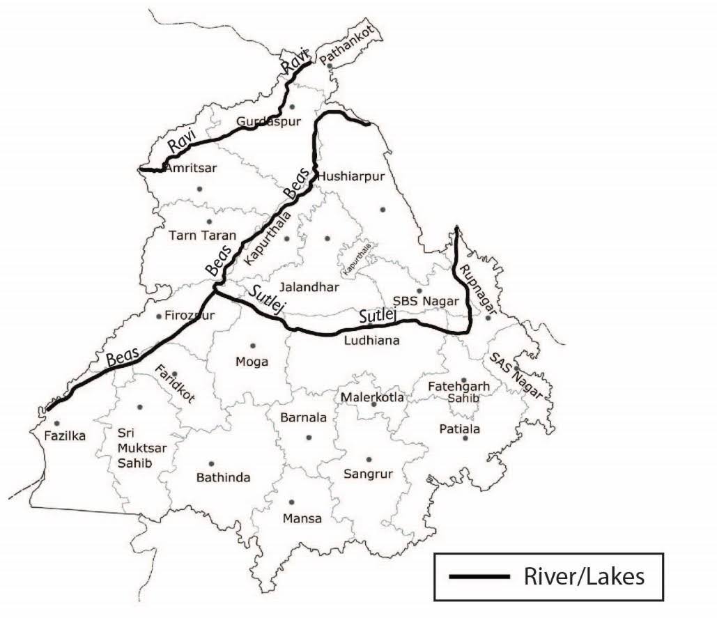 Drainage of Punjab and Seasonal Rivers of Punjab_4.1