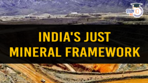 India's Just Mineral Framework (blog)