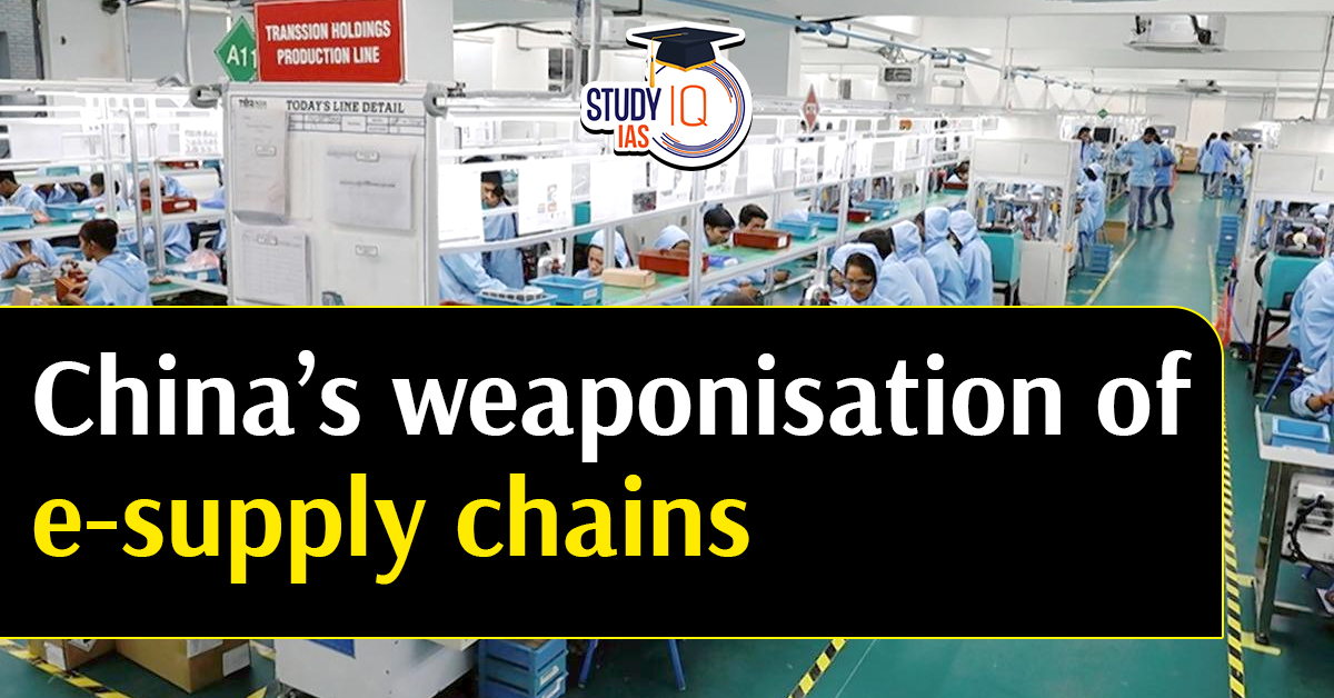 China’s Weaponisation of e-Supply Chains