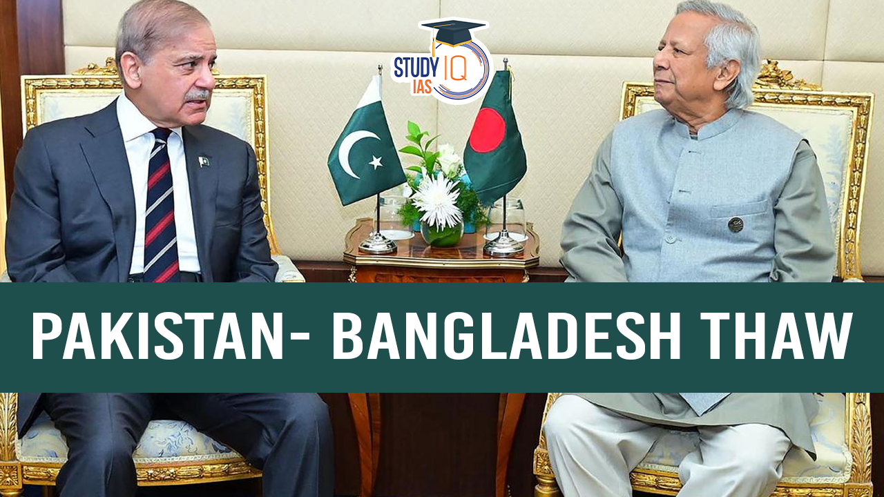 Pakistan- Bangladesh Thaw (blog)