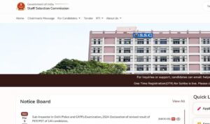 SSC CPO SI 2025: Paper I Result, PET/PST Results, and Paper II Exam City Details Released